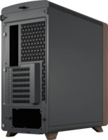 Fractal Design Summit Black Solid Midi Torony Számítógépház + 3db 140mm ventilátor - Fekete/Fa