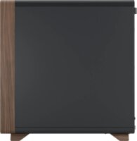 Fractal Design Summit Black Solid Midi Torony Számítógépház + 3db 140mm ventilátor - Fekete/Fa