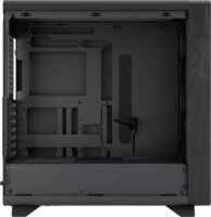 Fractal Design Summit Ambience Blackout TG Light Tint Midi Torony Számítógépház + 3db 140mm ventilátor - Fekete