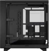 Fractal Design Summit Ambience Blackout TG Light Tint Midi Torony Számítógépház + 3db 140mm ventilátor - Fekete