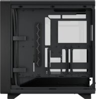 Fractal Design Summit Ambience Blackout TG Light Tint Midi Torony Számítógépház + 3db 140mm ventilátor - Fekete