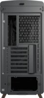 Fractal Design Summit Black TG Light Tint Midi Torony Számítógépház + 3db 140mm ventilátor - Fekete/Fa