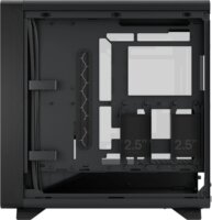 Fractal Design Summit Blackout TG Light Tint Midi Torony Számítógépház + 3db 140mm ventilátor - Fekete