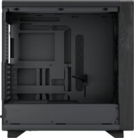 Fractal Design Summit Blackout TG Light Tint Midi Torony Számítógépház + 3db 140mm ventilátor - Fekete