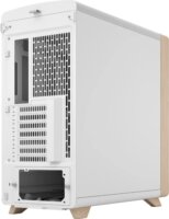 Fractal Design Summit Chalk White Solid Midi Torony Számítógépház + 3db 140mm ventilátor - Fehér/Fa