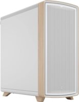 Fractal Design Summit Chalk White Solid Midi Torony Számítógépház + 3db 140mm ventilátor - Fehér/Fa