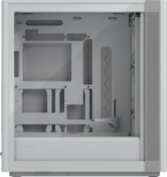 Fractal Design Define One Light TG Clear Tint Midi Torony Számítógépház + 3db 140mm ventilátor - Fehér