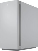 Fractal Design Define One Light TG Clear Tint Midi Torony Számítógépház + 3db 140mm ventilátor - Fehér