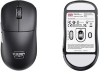 CHERRY XTRFY M68 Pro Wireless / Vezetékes Gaming Egér - Fekete/Fehér