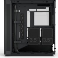 Fractal Design Define One Dark TG Light Tint Midi Torony Számítógépház + 3db 140mm ventilátor - Fekete