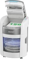 Leitz 80380000 IQ Optimax AutoFeed 150 Iratmegsemmisítő 8 lap 15L - Fehér