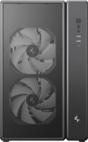 DeepCool CG590 MESH 2F Midi Torony Számítógépház + 2db 160mm ventilátor - Fekete