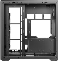 DeepCool CG590 MESH 2F Midi Torony Számítógépház + 2db 160mm ventilátor - Fekete