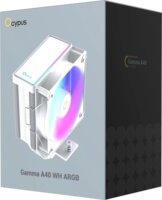 Ocypus Gamma A40 ARGB PWM Univerzális CPU Hűtő - Fehér