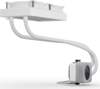 be quiet! Light Loop IO LCD 240 Univerzális CPU Vízhűtés - Fehér