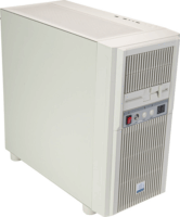 SilverStone SST-FLP03W Midi Torony Számítógépház + 1db 120mm ventilátor + 1db 180mm ventilátor - Szürke