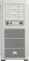 SilverStone SST-FLP03W Midi Torony Számítógépház + 1db 120mm ventilátor + 1db 180mm ventilátor - Szürke