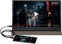 Denver 18.5" PMO-18501 16:9 FullHD IPS Hordozható Monitor - Fekete