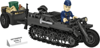 COBI 2681 Kettenkrad Lánctalpas Motorkerékpár 239 Darabos Építőkészlet