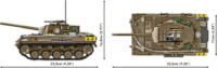 COBI 2679 M18 Hellcat Tank 1026 Darabos Építőkészlet