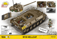 COBI 2679 M18 Hellcat Tank 1026 Darabos Építőkészlet