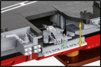 COBI CVN-65 Repülőgép-Hordozó 6131 Darabos Építőkészlet