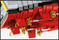 COBI CVN-65 Repülőgép-Hordozó 6131 Darabos Építőkészlet