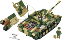 COBI 2676 StuG III Ausf. G Rohamlöveg 955 Darabos Építőkészlet