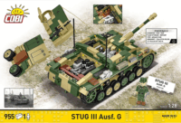 COBI 2676 StuG III Ausf. G Rohamlöveg 955 Darabos Építőkészlet