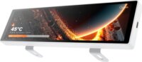 Ocypus 9,16" Sigma ES916 IPS LCD Számítógépházba Építhető Monitor - Fehér