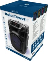 Squeak SQ1006 PulseTower RGB Bluetooth Party Karaoke Hangszóró 35W - Fekete