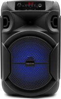 Squeak SQ1006 PulseTower RGB Bluetooth Party Karaoke Hangszóró 35W - Fekete