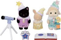 Epoch Sylvanian Families Pizsiparti Figura Szett Kiegészítőkkel 4cm