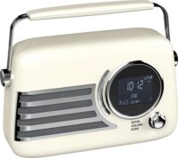 SAVIO RS-04 Hordozható FM / DAB+ Táskarádió - Ezüst
