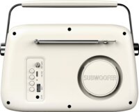 SAVIO RS-04 Hordozható FM / DAB+ Táskarádió - Ezüst
