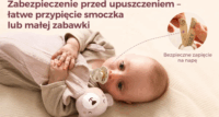 Momcozy SU001-PK70000N46101-A Pamut Szundikendő 28 × 28 × 8 cm - Rózsaszín Maci