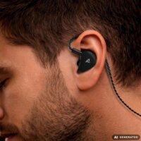 Sharkoon Stealthbite IEM Vezetékes Gamer Fülhallgató Headset - Fekete