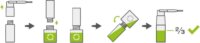 Pica 2030/SB Fluoreszkáló Jelölő Utántöltő Krétapor Pica Powder 2020 készülékhez - Zöld