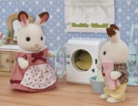 Epoch Sylvanian Families Mosógép És Porszívó Készlet Babaházhoz