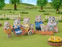 Epoch Sylvanian Families Tandem Játékszett Figurákkal 7cm