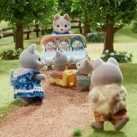 Epoch Sylvanian Families Tandem Játékszett Figurákkal 7cm