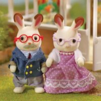 Epoch Sylvanian Families Csokinyuszi Nagyszülők Figura 8cm