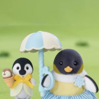 Epoch Sylvanian Families Pingvin Család Figura 8cm