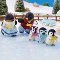 Epoch Sylvanian Families Pingvin Család Figura 8cm
