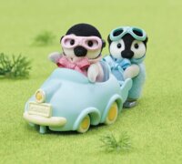 Epoch Sylvanian Families Pingvin Jármű És Figura 6cm
