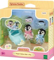 Epoch Sylvanian Families Pingvin Jármű És Figura 6cm