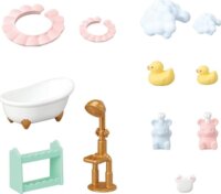 Epoch Sylvanian Families Marshmallow Egerek Fürdőzés Figura Szett 7cm