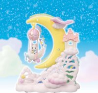 Epoch Sylvanian Families Mágikus Léghajó Figurával 15cm