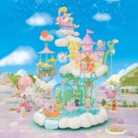 Epoch Sylvanian Families Mágikus Léghajó Figurával 15cm