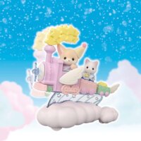 Epoch Sylvanian Families Mágikus Léghajó Figurával 15cm